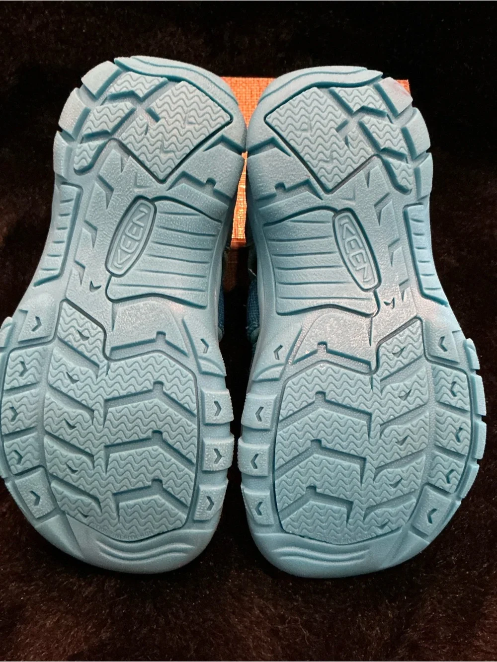 Keen Newport H2 Kids Teal Blue Closed-Toe Waterproof Sandals Size 13